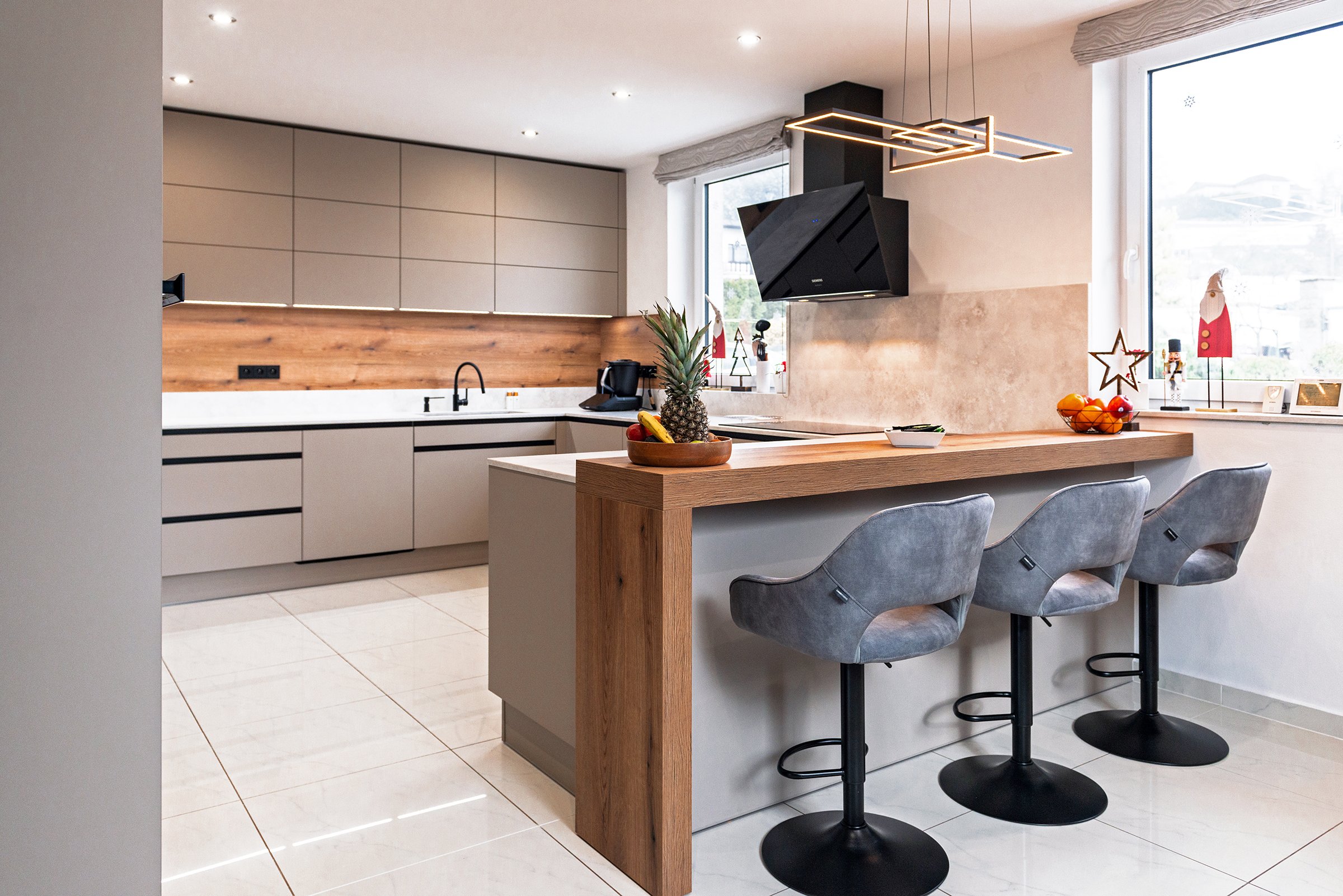 Minimalistická kuchyně v Olomouci