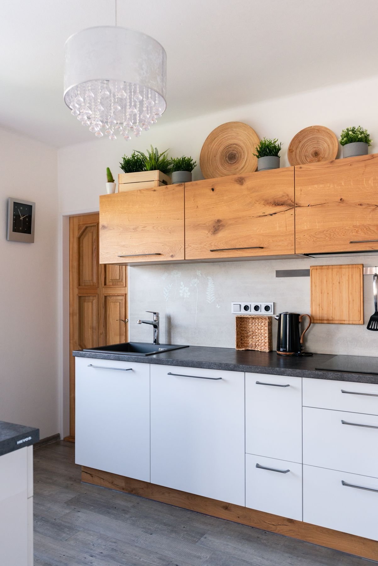 Malá, ale šikovná kuchyň v Bludově